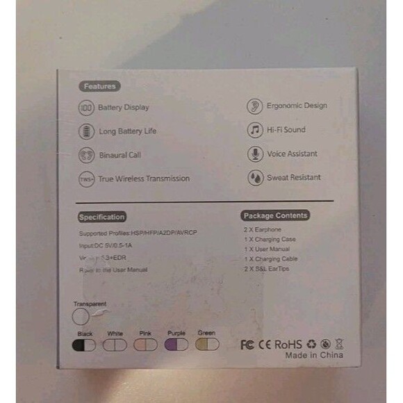 Unbranded Noise Canceling Earbuds - Picture 2 of 4